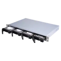 QNAP TL-R400S Boîtier de disques de stockage Boîtier disque dur/SSD Noir, Gris 2.5/3.5" - 5