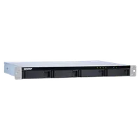 QNAP TL-R400S Boîtier de disques de stockage Boîtier disque dur/SSD Noir, Gris 2.5/3.5" - 9