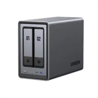 Ugreen NASync DXP2800 NAS System 2-Bay Compact Intel® N N100 8 Go DDR5 0 To UGOS Pro Noir - 3