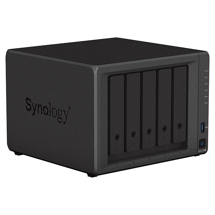 Serveur NAS Synology DiskStation DS1525+ - 60To (5x12To) HDD Plus