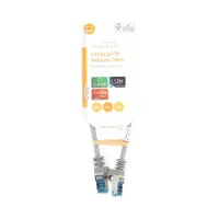 CABLE RJ45 CAT-6a S/FTP  MALE -MALE 2M GRIS - 3