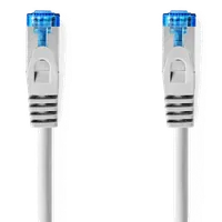 CABLE RJ45 CAT-6a S/FTP  MALE -MALE 10M GRIS