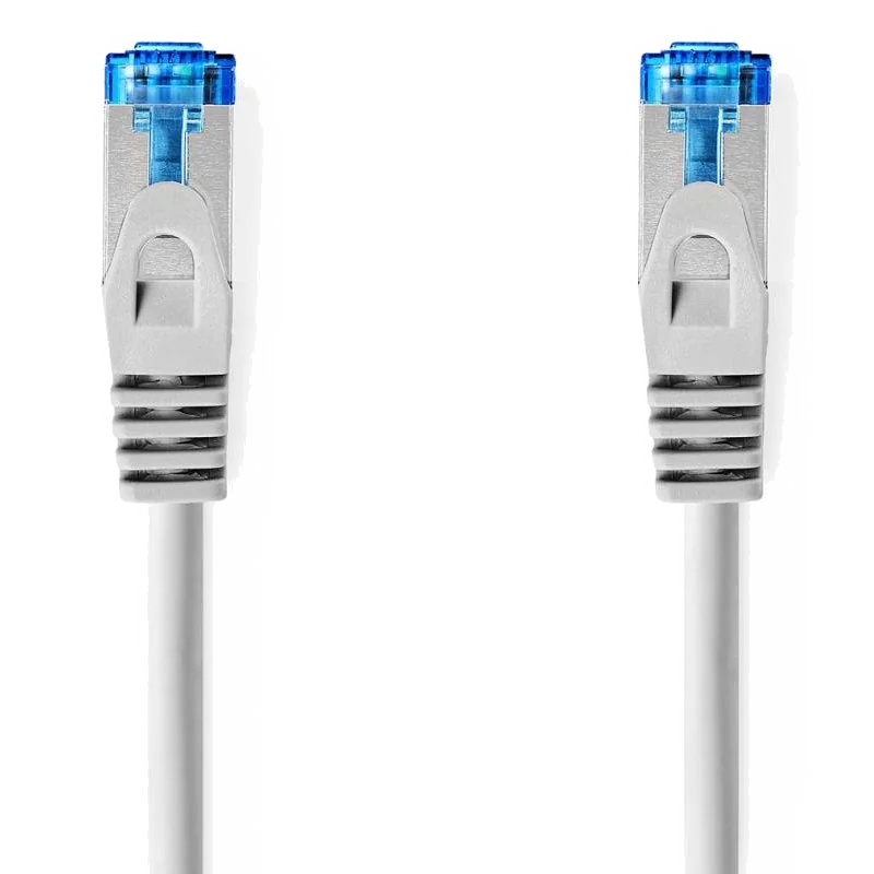 CABLE RJ45 CAT-6a S/FTP  MALE -MALE 10M GRIS