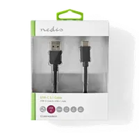 CABLE USB 3.2 GEN 1 A-Male  C-Male 2m - 3