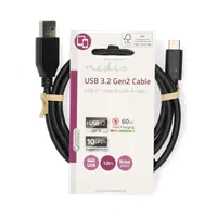 CABLE USB 3.2 GEN 2 A-Male  C-Male 1m - 3