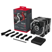ASUS ROG Eurux GR120 ARGB Reverse Fan - Triple Pack Boitier PC Ventilateur 12 cm Noir, Blanc 3 pièce(s) - 17