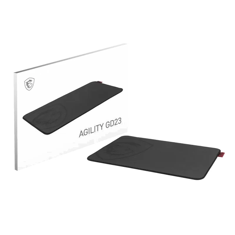 MSI AGILITY GD23 tapis de souris Tapis de souris de jeu Noir