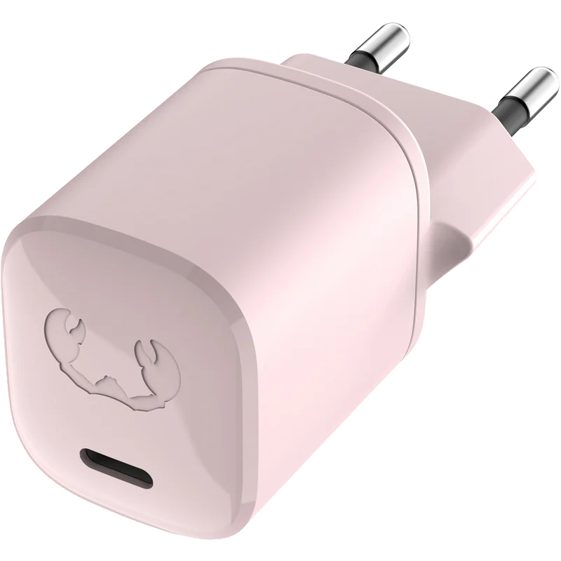 FRESH N REBEL - Mini Charger USB-C PD // 20W - Smokey Pink