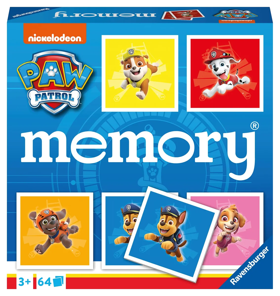 Jeu de Mémory Pat Patrouille