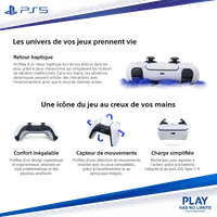 Sony Interactive Entertainment DualSense Bleu, Noir Bluetooth/USB Manette de jeu Analogique/Numérique Android, MAC, PC, PlayStation 5, iOS - 7