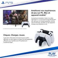 Sony Interactive Entertainment DualSense Bleu, Noir Bluetooth/USB Manette de jeu Analogique/Numérique Android, MAC, PC, PlayStation 5, iOS - 9