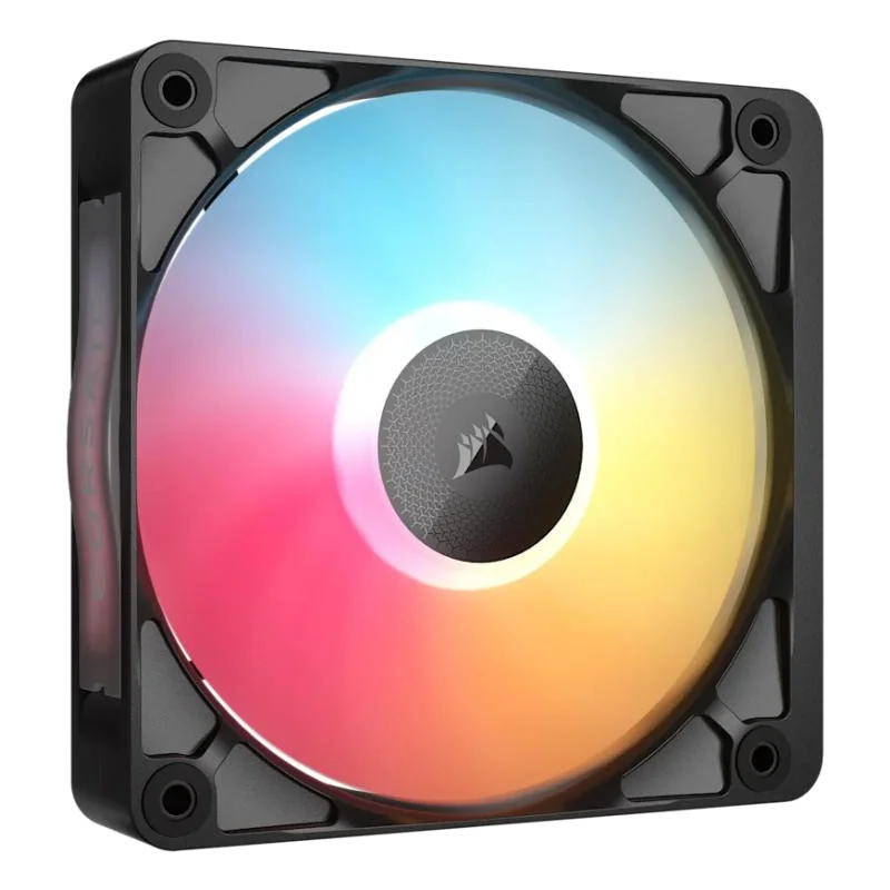 Corsair iCUE LINK RX120 II RGB PWM PC Fan Expansion Boitier PC Ventilateur 12 cm Noir 1 pièce(s)