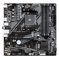 GIGABYTE B550M K WIFI6E Carte Mère – AMD Ryzen 5000 CPUs, jusqu’à 4733 MHz DDR4, 1x PCIe 4.0 + 1x PCIe 3.0 M.2, Wi-Fi 6E, LAN 1 GbE, USB 3.2 Gen 1 - 1