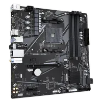 GIGABYTE B550M K WIFI6E Carte Mère – AMD Ryzen 5000 CPUs, jusqu’à 4733 MHz DDR4, 1x PCIe 4.0 + 1x PCIe 3.0 M.2, Wi-Fi 6E, LAN 1 GbE, USB 3.2 Gen 1 - 3
