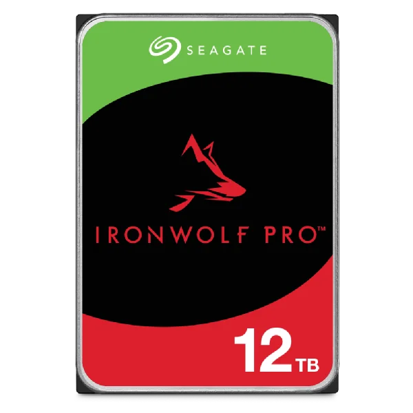 Seagate IronWolf Pro ST12000NT001 disque dur 12 To 7200 tr/min 256 Mo 3.5" Série ATA III
