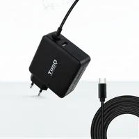 TooQ TQLC-USBC65PD adaptateur de puissance & onduleur Intérieure 65 W Noir - 1