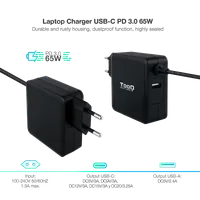 TooQ TQLC-USBC65PD adaptateur de puissance & onduleur Intérieure 65 W Noir - 2