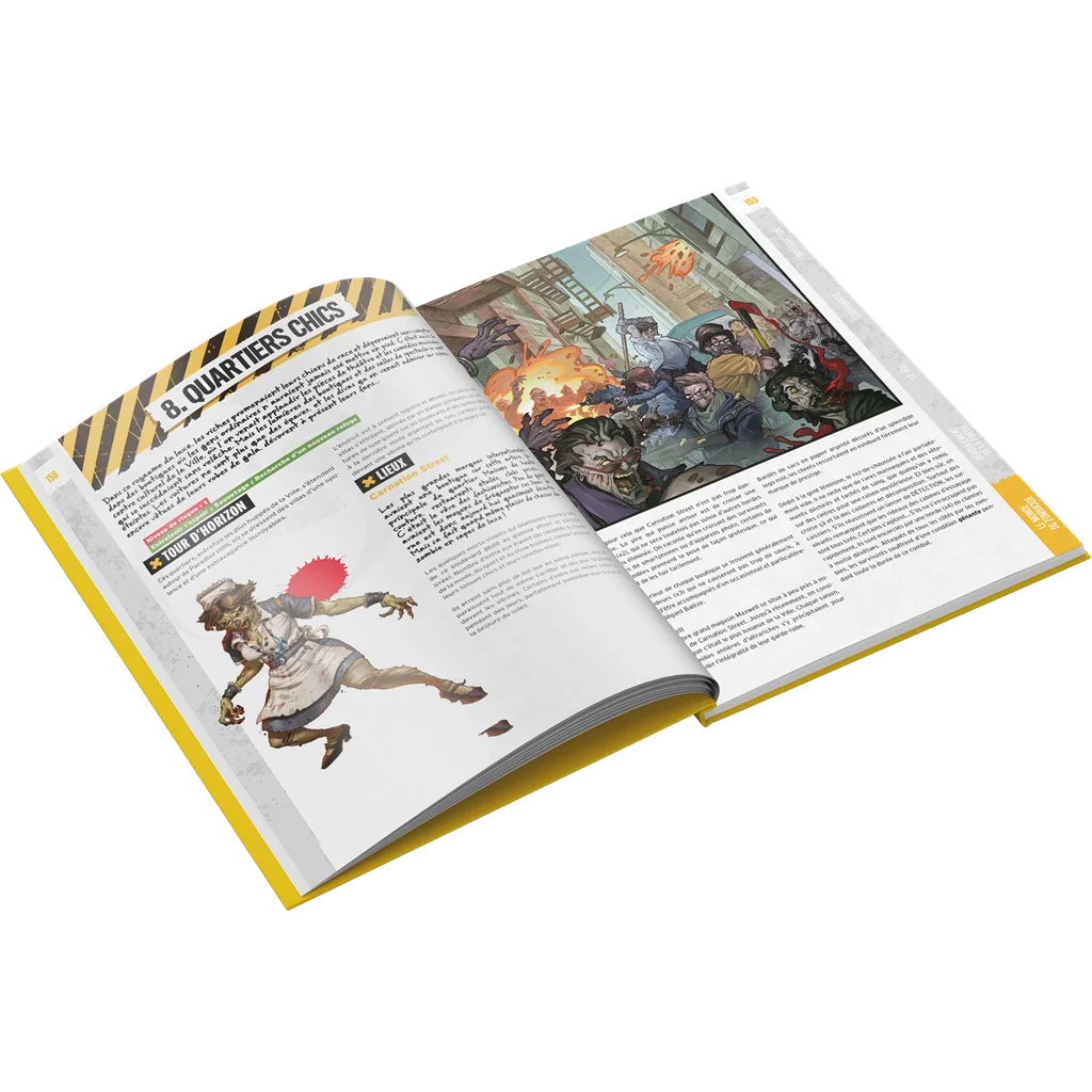 Jeu de Rôle : Zombiology - Livre #1 Contamination : L'Ouvrage (Fr)