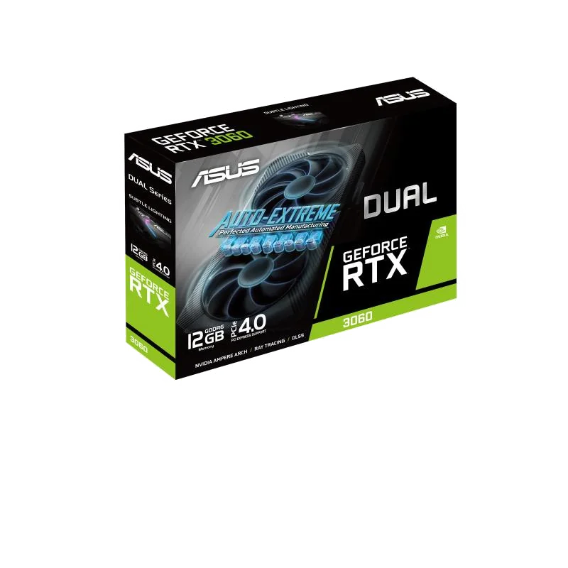 ASUS Dual -RTX3060-12G-V2 NVIDIA GeForce RTX 3060 12 Go GDDR6