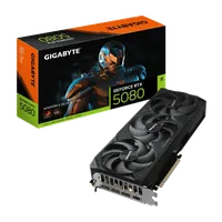 GIGABYTE GeForce RTX 5080 WINDFORCE OC SFF 16G – Carte graphique, 16GB GDDR7, 256bit, PCI-E 5.0, 2670MHz Core Clock, 3 × DP 2.1b, 1 × HDMI 2.1b, DLSS 4, GV-N5080WF3OCV2-16GD - 1