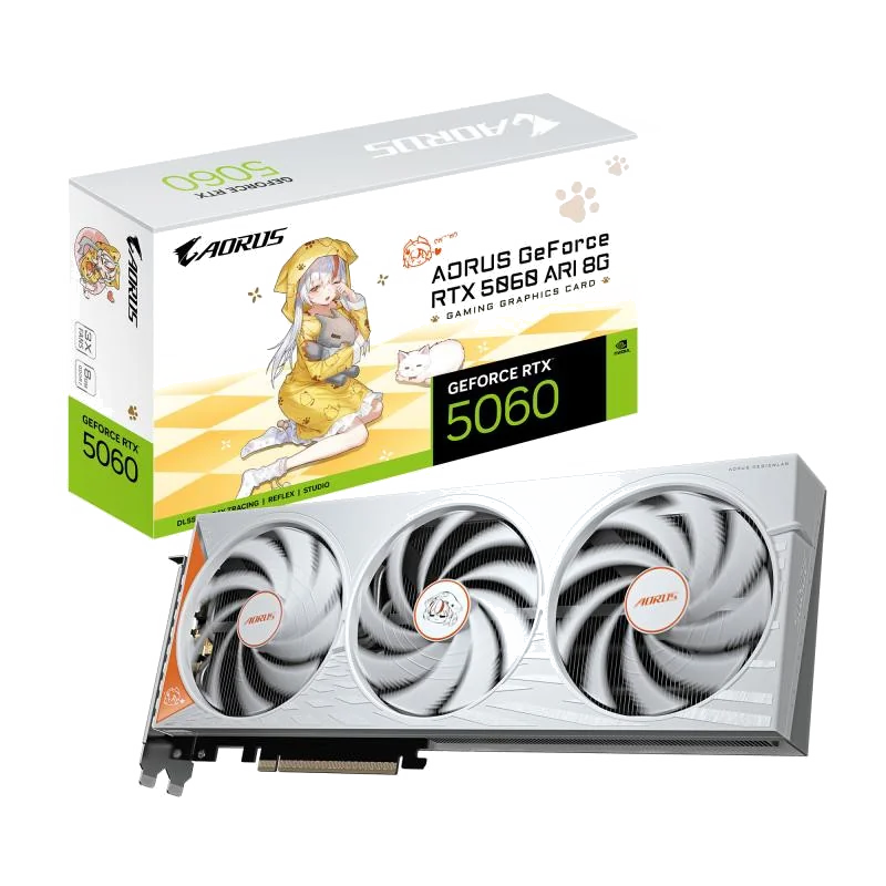 GIGABYTE AORUS GeForce RTX 5060 ARI 8G Carte Graphique