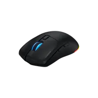 HATOR Pulsar 4 souris gaming, 2.4 GHz + Bluetooth + USB, Optical Yellow 100M Switches, PixArt PAW3315, RGB, Web SyncHUB™, Noire - 3