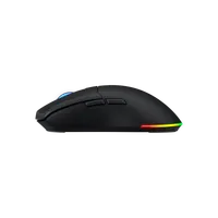 HATOR Pulsar 4 souris gaming, 2.4 GHz + Bluetooth + USB, Optical Yellow 100M Switches, PixArt PAW3315, RGB, Web SyncHUB™, Noire - 5