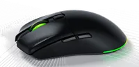 HATOR Pulsar 4 souris gaming, 2.4 GHz + Bluetooth + USB, Optical Yellow 100M Switches, PixArt PAW3315, RGB, Web SyncHUB™, Noire - 9