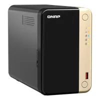 QNAP TS-264 NAS Tower Intel® Celeron® N5095 8 Go 0 To QNAP QTS Noir, Or - 3