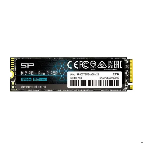 Disque SSD Silicon Power A60 2To  - NVMe M.2 Type 2280