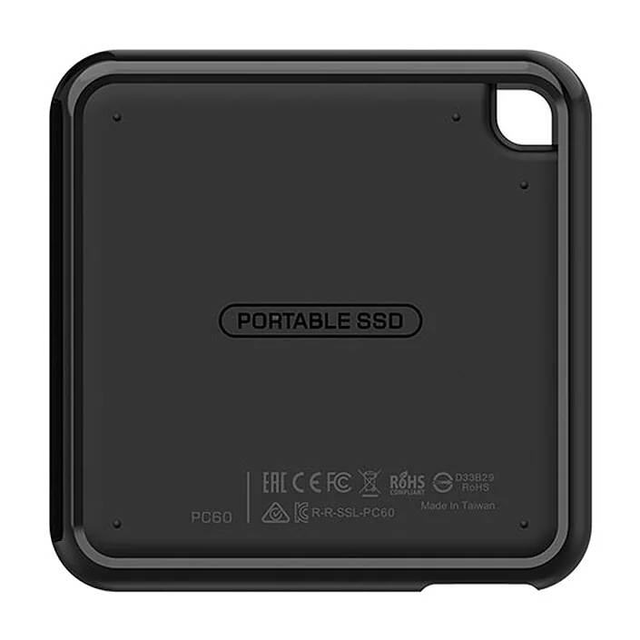 Disque SSD externe Silicon Power PC60 - 512Go (Noir)