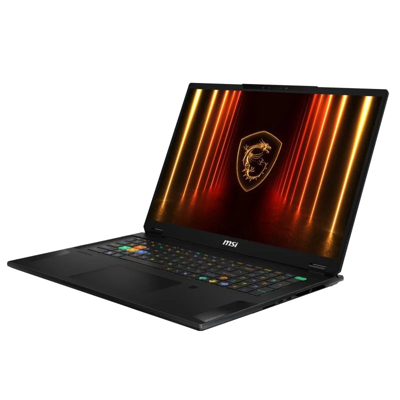 MSI Stealth 18 HX AI A2XWJG-013FR Intel Core Ultra 9 275HX Ordinateur portable 45,7 cm (18") Quad HD+ 64 Go DDR5-SDRAM 2 To SSD NVIDIA GeForce RTX 5090 Wi-Fi 7 (802.11be) Windows 11 Pro Noir AZERTY Français