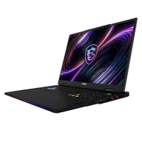 MSI Raider 18 Max HX A2WJ-1425FRY Intel Core Ultra 9 290HX Plus Ordinateur portable 45,7 cm (18") WQUXGA 64 Go DDR5-SDRAM 2 To SSD NVIDIA GeForce RTX 5090 Wi-Fi 7 (802.11be) Windows 11 Pro Noir Français - 2
