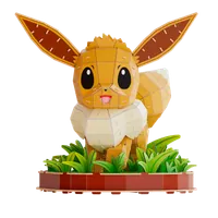 4D Build - Puzzle 3D Pokémon - Évoli 238 Pièces - Jeu Enfant 12 ans Et + - 2