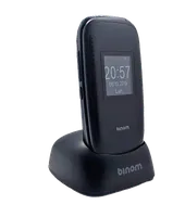 Binom X3S Essential Flip Phone 2,8 4G Clapet SOS/BTO * Noir & Blanc - 2