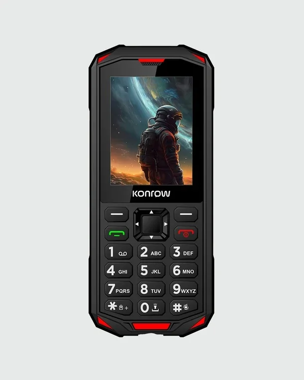 KONROW STONE NEXT 4G DS 2,4 Anti-choc +bouton SOS IP68 * Noir