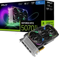 Carte Graphique PNY GeForce RTX 5070 Ti Epic-X Triple Fan - 2