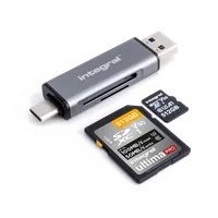 Integral INCRUSB3.2ACSDMSDR lecteur de carte mémoire