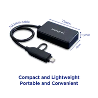 Integral INCRMULTI3.2ACR lecteur de carte mémoire - 5