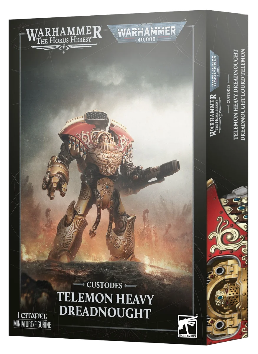 Warhammer 30k - Legiones Custodes : Dreadnought Lourd Telemon