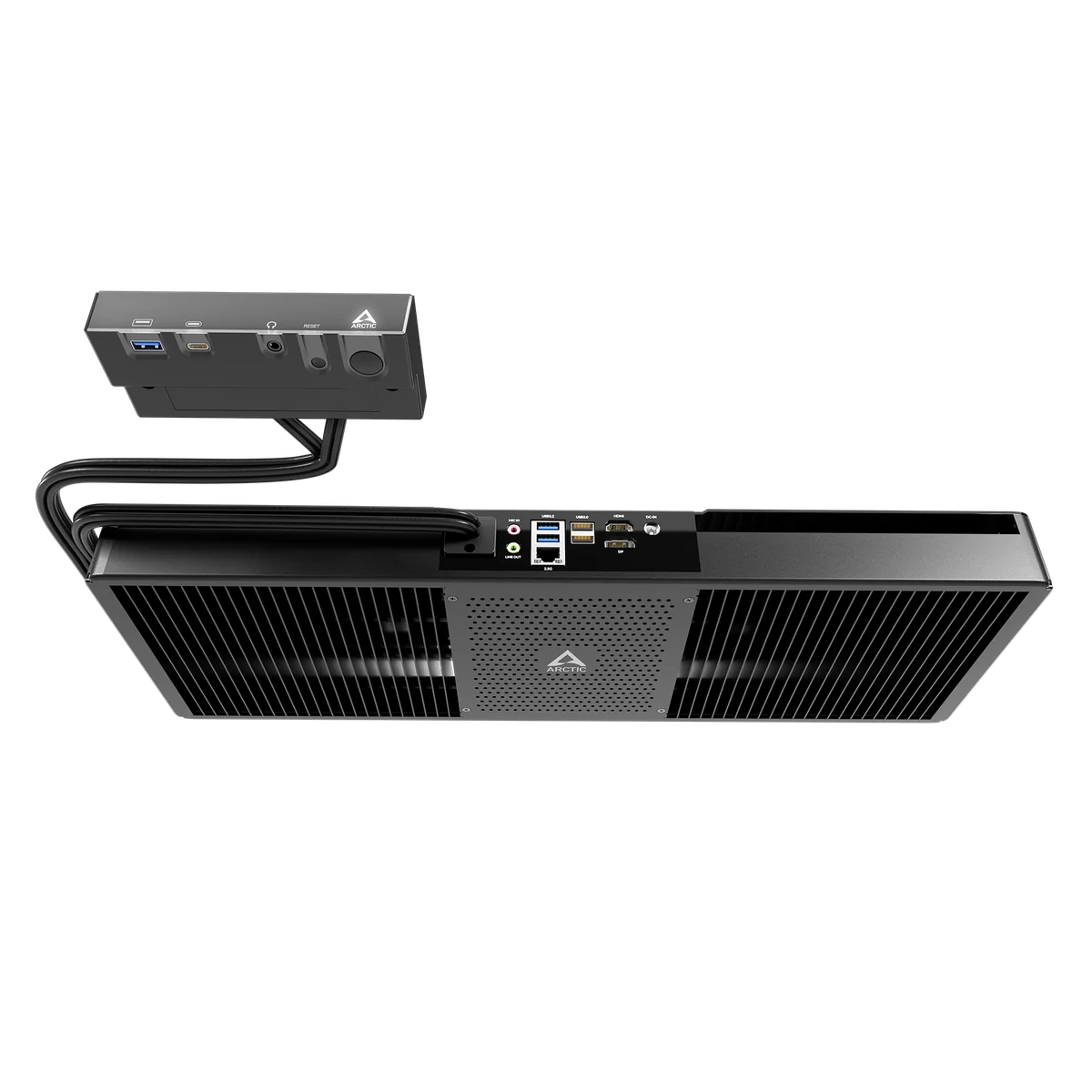 ARCTIC Senza 5700G Pro AMD Ryzen™ 7 32 Go DDR4-SDRAM 1 To SSD Windows 11 Pro Mini PC Noir