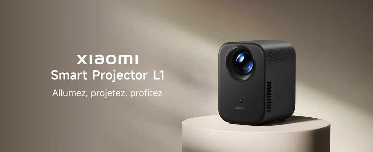 XIAOMI Mi SMART PROJECTOR L1 LED FullHD 200lu WiFi * Noir