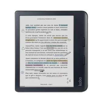 Liseuse KOBO Libra Couleur 7 32Go WiFi/BTO/USB-C * Noir