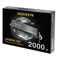 ADATA LEGEND 860 SLEG-860-2000GCS disque SSD 2 To M.2 PCI Express 4.0 NVMe 3D NAND - 9