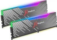 Kit Barrettes mémoire 32Go (2x16Go) DIMM DDR5 KingBank Soarblade KRRB RGB 6000MHz CL36 (Noir)