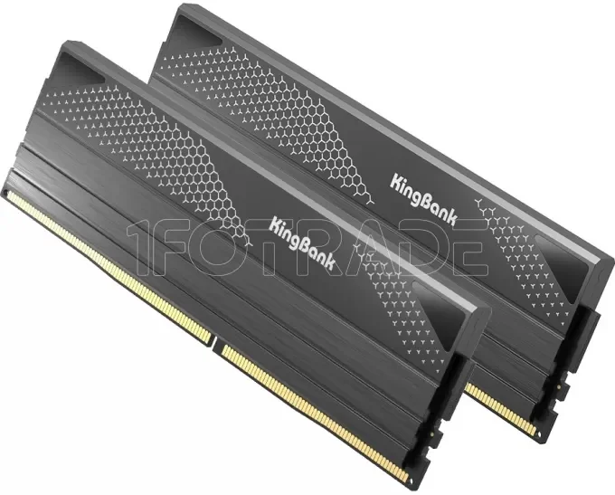 Kit Barrettes mémoire 32Go (2x16Go) DIMM DDR4 KingBank Soarblade KFXB 3600MHz CL16 (Noir)