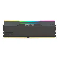 Kit Barettes mémoire 32Go (2x16Go) DIMM DDR5 Klevv Cras V RGB 6400MHz CL30 (Noir) - 2