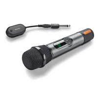Lot de 2 Microphones NGS Singer Star Duo (Gris) - 3