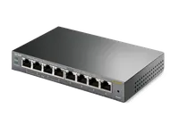 TP-Link TL-SG108PE Géré L2 Gigabit Ethernet (10/100/1000) Connexion Ethernet, supportant l'alimentation via ce port (PoE) Noir - 4