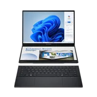 ASUS Zenbook Duo UX8406CA- -ISSQL5X Intel Core Ultra 7 255H Hybride (2-en-1) 35,6 cm (14") Écran tactile WUXGA 32 Go LPDDR5x-SDRAM 1 To SSD Wi-Fi 7 (802.11be) Windows 11 Pro Gris